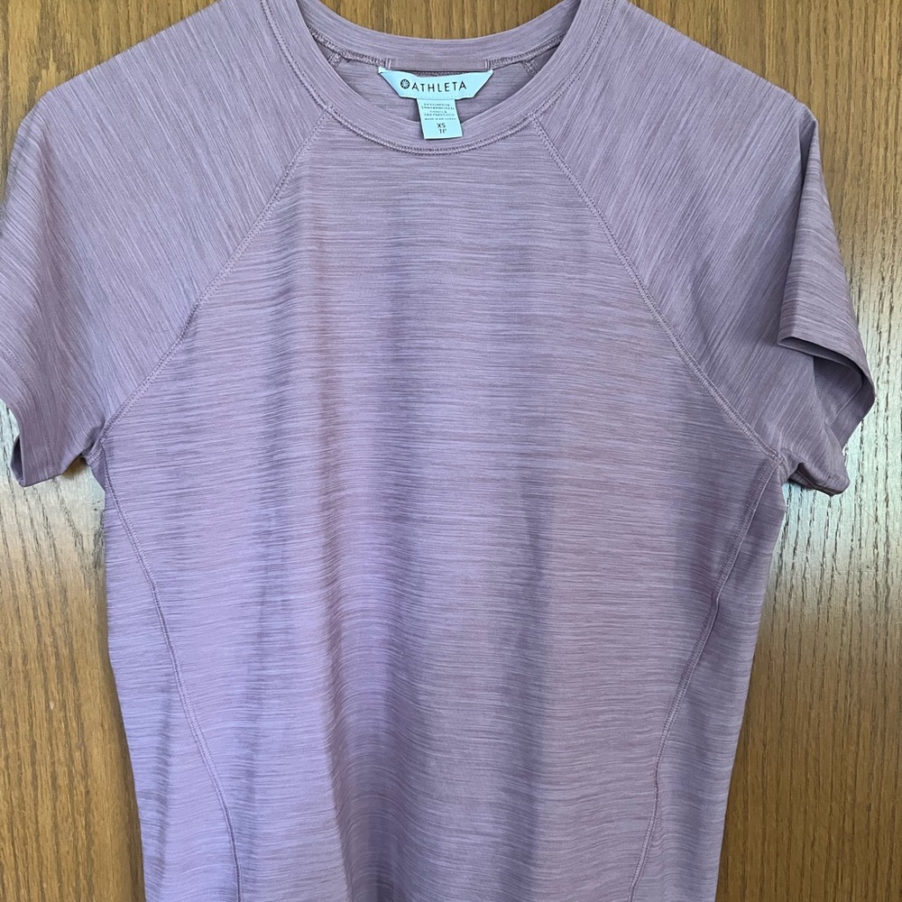 Women’s Athleta Light Purple Athletic Top